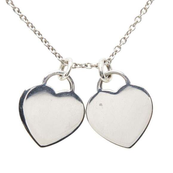 TIFFANY Authentic Blue Heart Necklace - Picture 4 of 8